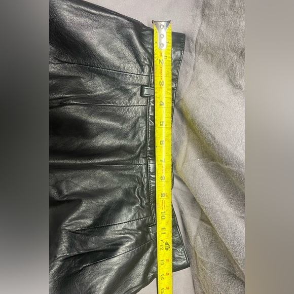 Dana Buchman Ultra-soft Lambskin Leather Pants sz 10 - Picture 7 of 9